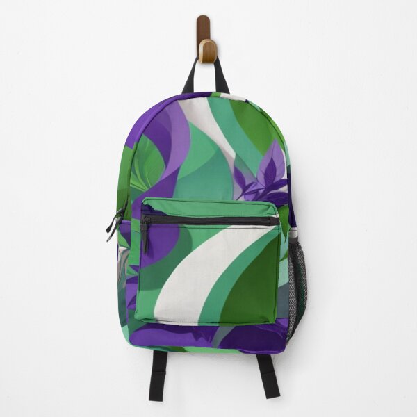 Item preview, Green and purple geometric background designed and sold by MaylisCampoy.