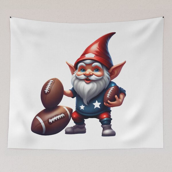 Item preview, Gnome American Football designed and sold by PrintCreations9.