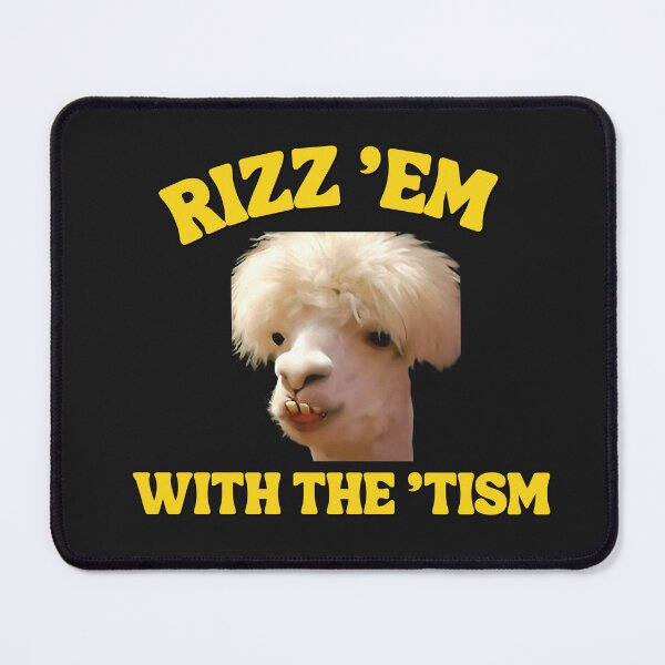 Item preview, Rizz Em With The Tism T-Shirt and Sticker designed and sold by DiverseDazzle.
