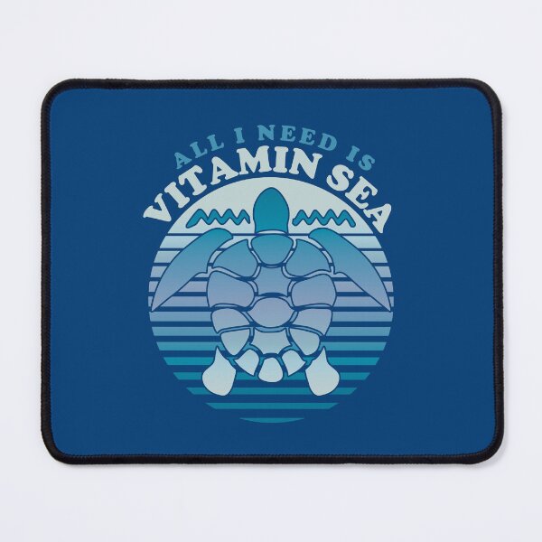 Item preview, Turtle Silhouette | All I Need Is Vitamin Sea designed and sold by TMBTM.