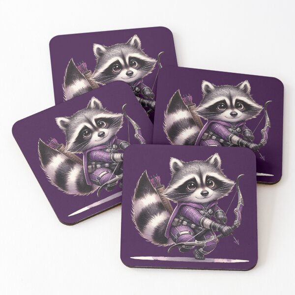 Item preview, Raccon the Hawkeye designed and sold by 93-Store.