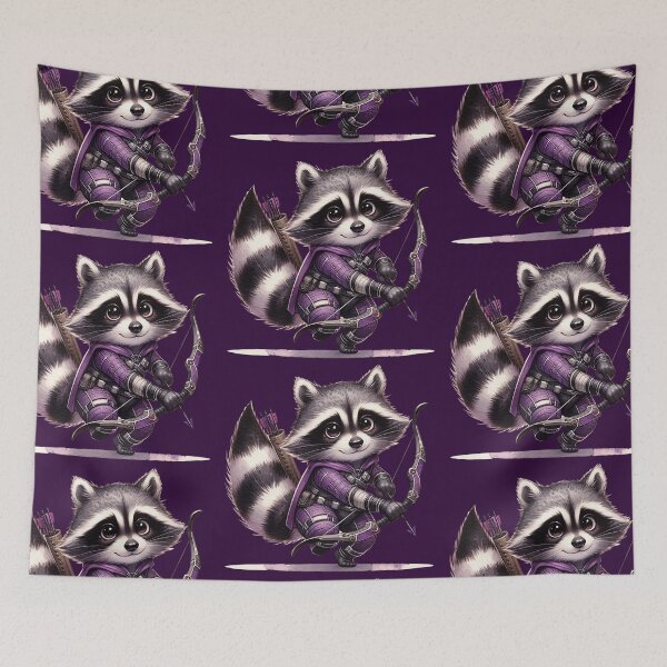 Item preview, Raccon the Hawkeye designed and sold by 93-Store.