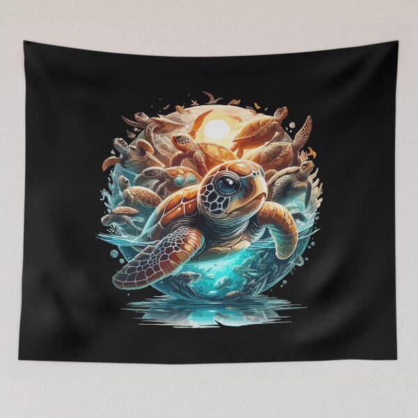 Item preview, Turtles World Wonder Turtle Gift designed and sold by Pineapple-Tree.