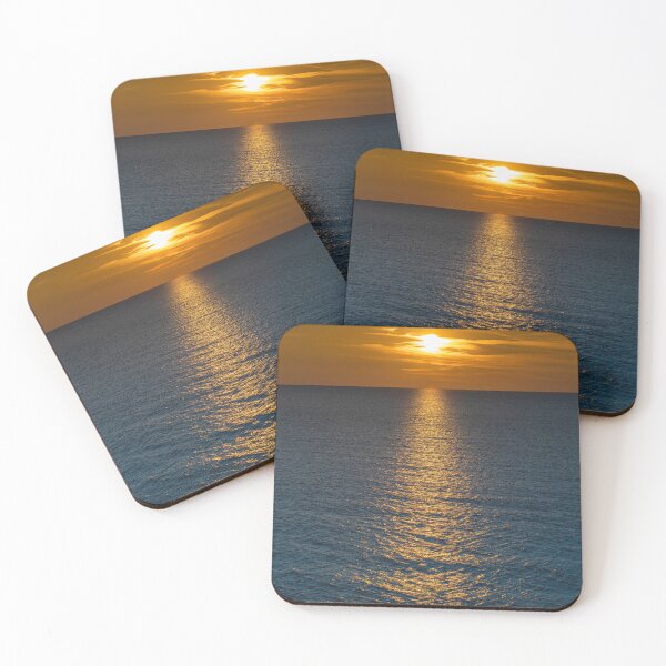 Item preview, Golden sunset at the sea designed and sold by KGPhotoArt.