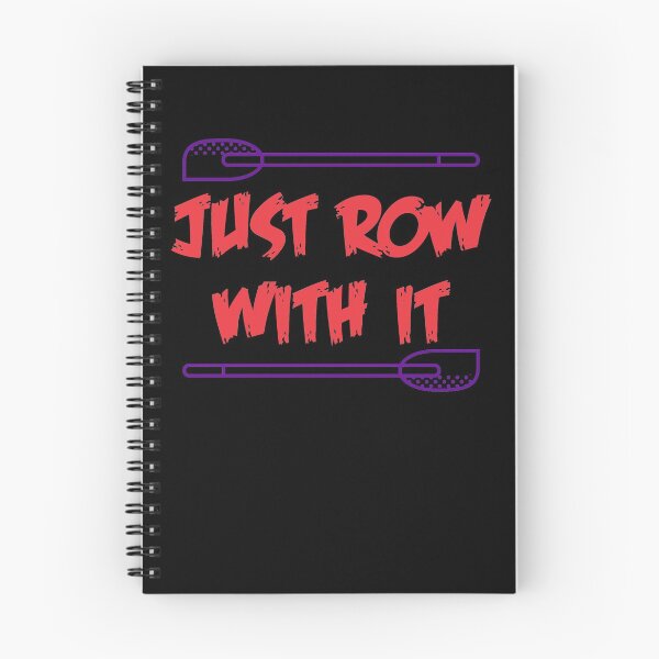 Item preview, Just Row With It | rowing shirt | rowing gifts | row crew apparel | rowing shirts men | rowing coach | rowing mom | rowing dad | rowing crew designed and sold by Kreature Look.
