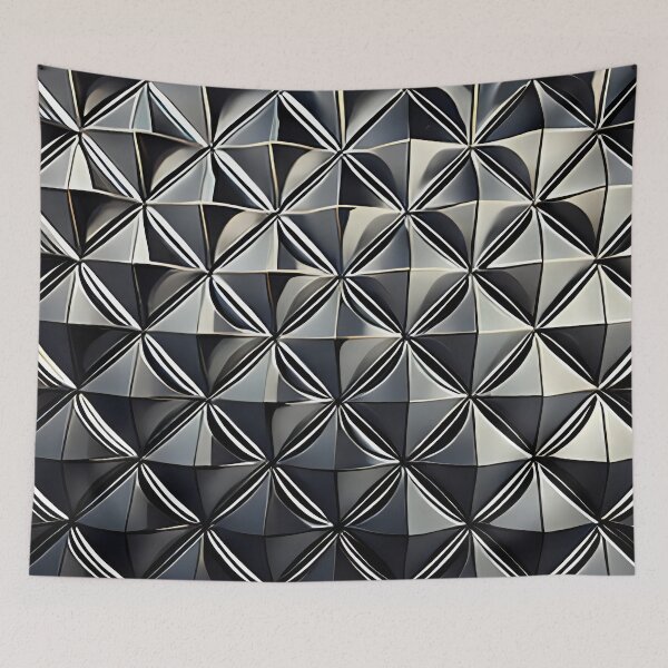 Item preview, SIlver art deco style 073 designed and sold by fleesphotos.