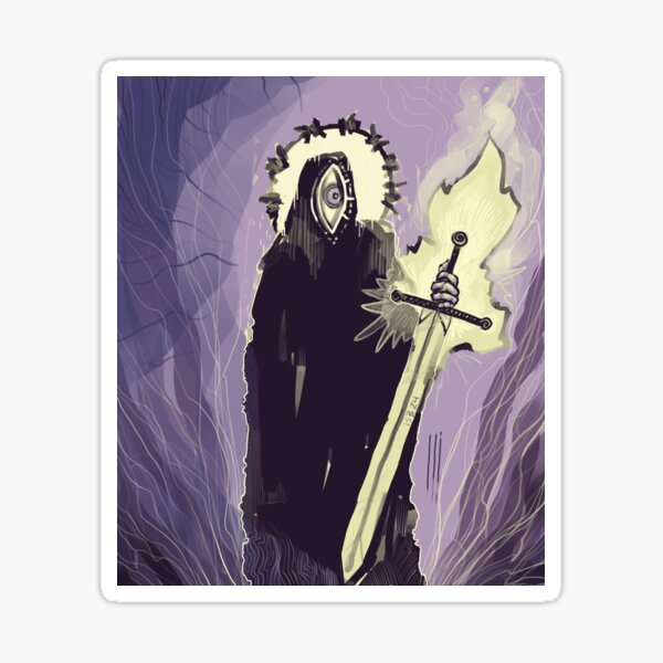if not by faith then by the sword II Sticker