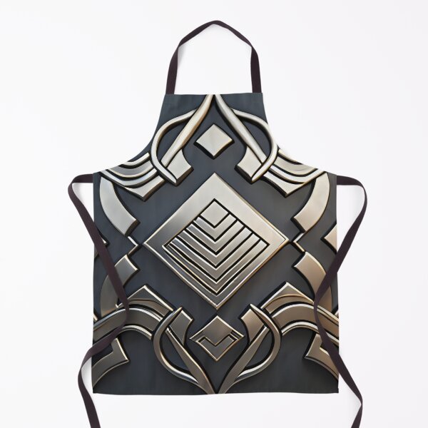 Item preview, Silver art deco design 074 designed and sold by fleesphotos.