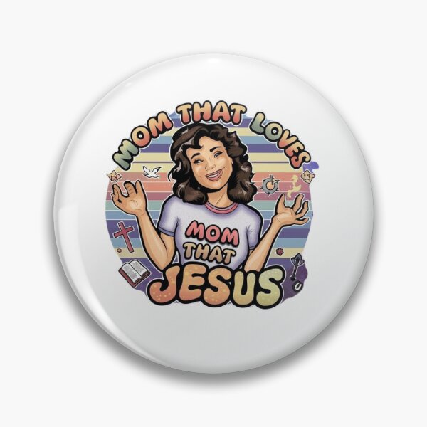 Artikelvorschau, Mutter, die Jesus liebt, christliche Mutter, lustige Idee entworfen und verkauft von masteryStore.