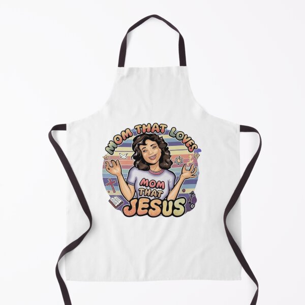 Artikelvorschau, Mutter, die Jesus liebt, christliche Mutter, lustige Idee entworfen und verkauft von masteryStore.