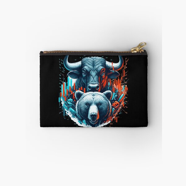 Item preview, Finance Taurus Bear Stock Market Wall Street Gift designed and sold by Pineapple-Tree.