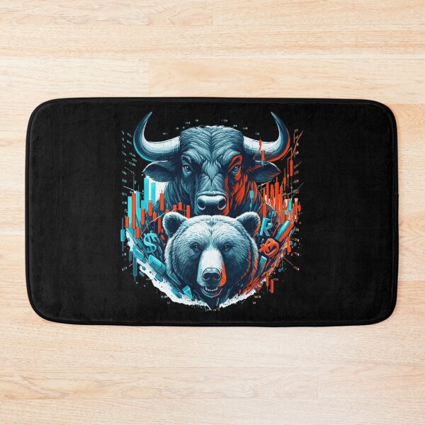 Item preview, Finance Taurus Bear Stock Market Wall Street Gift designed and sold by Pineapple-Tree.