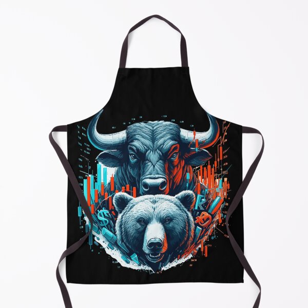 Item preview, Finance Taurus Bear Stock Market Wall Street Gift designed and sold by Pineapple-Tree.