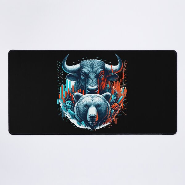Item preview, Finance Taurus Bear Stock Market Wall Street Gift designed and sold by Pineapple-Tree.