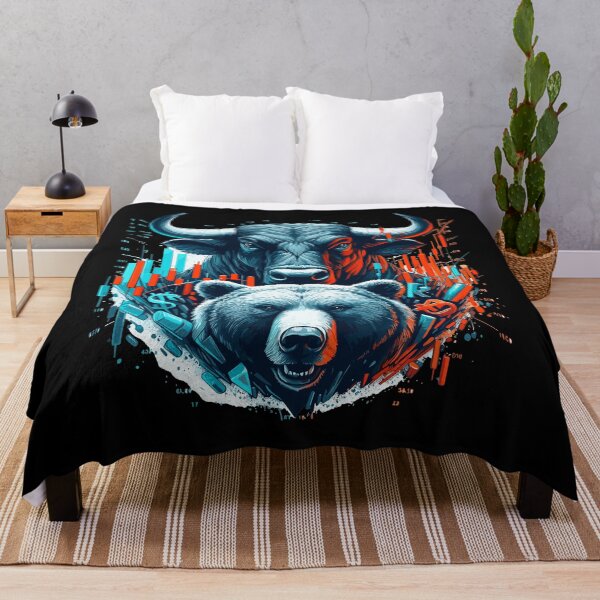 Item preview, Finance Taurus Bear Stock Market Wall Street Gift designed and sold by Pineapple-Tree.