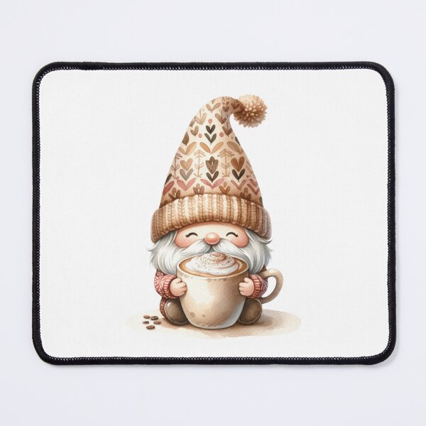 Item preview, Cute Coffee Lover Gnome designed and sold by Magnuna.