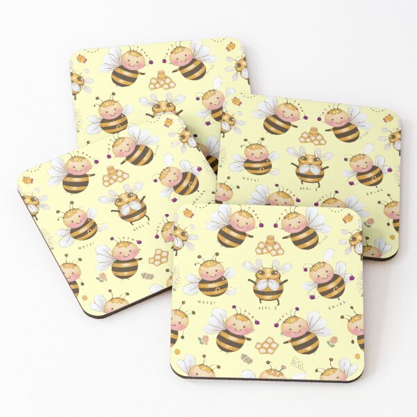Item preview, Bee-lieve in Fashion: Trendy Honey Bee Designs designed and sold by DunuStore.