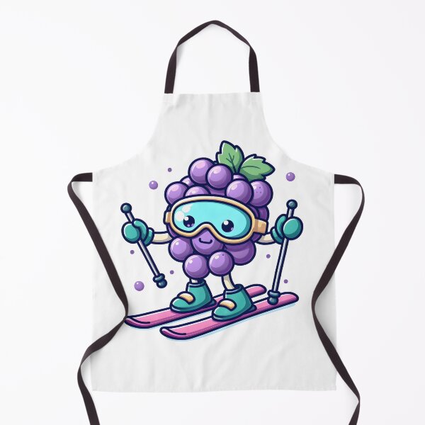 Item preview, Kawaii Grapes: Wearing Ski Goggles designed and sold by CanvasCutie.