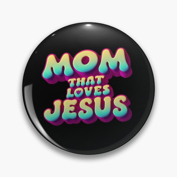 Artikelvorschau,  Mutter, die Jesus liebt, christliche Mutter, lustige Idee entworfen und verkauft von masteryStore.