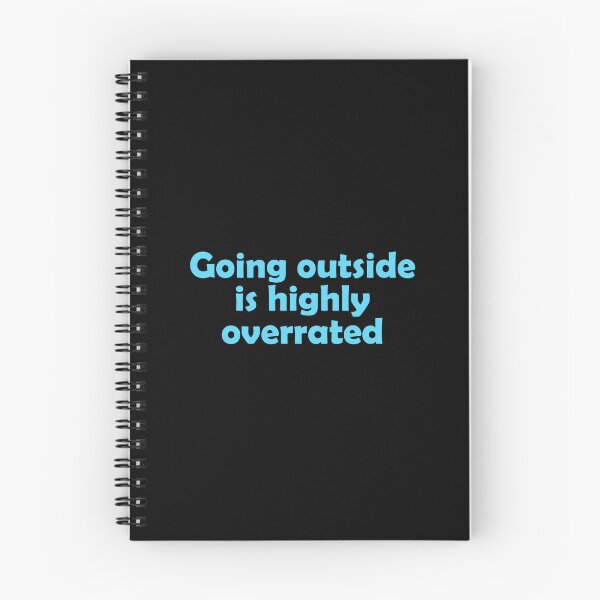 Item preview, Going outside is highly overrated designed and sold by muchhappier.
