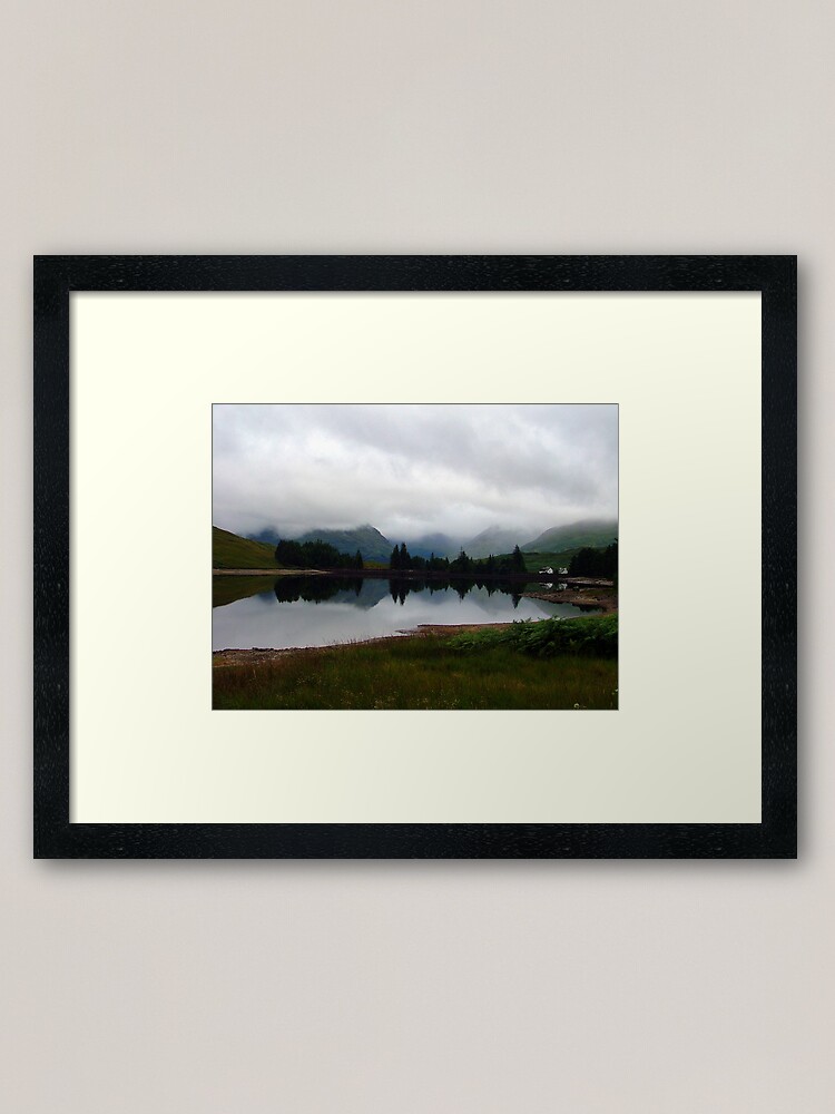 Alternate view of Loch Arklet Framed Art Print