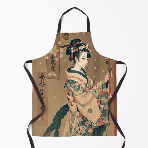 Item preview, Akiko - Aesthetic Elegance: The Seduction of the Geisha in Abstraction designed and sold by BPMagic.