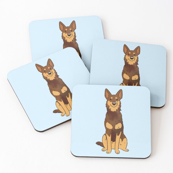 Item preview, Cute Australian Kelpie dog  designed and sold by Yaragold.