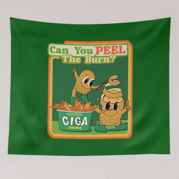Item preview, PATATAS CORNER GIGA FRIES FILIPINO STICKER designed and sold by aydapadi.