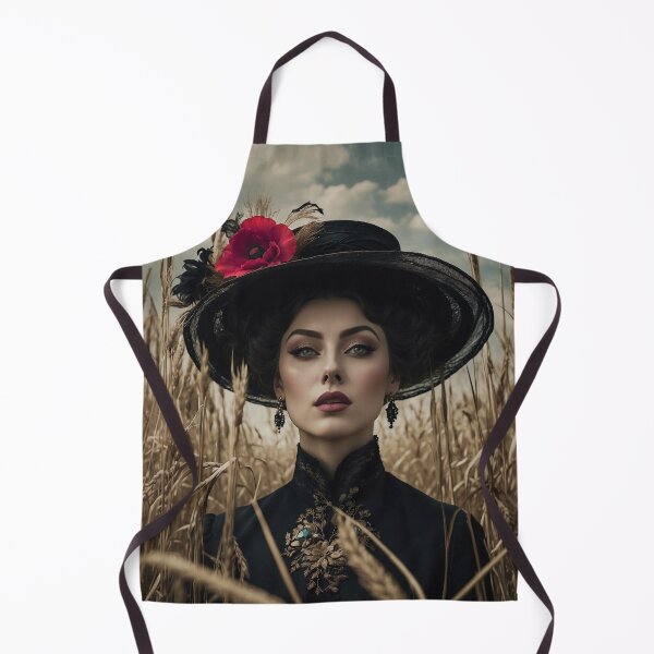 Item preview, Vintage Glamour in a Wheat Field designed and sold by Animepic222.