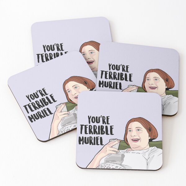 Item preview, You're Terrible Muriel - Muriel's Wedding (1994 Film) designed and sold by PopShopDesignFR.