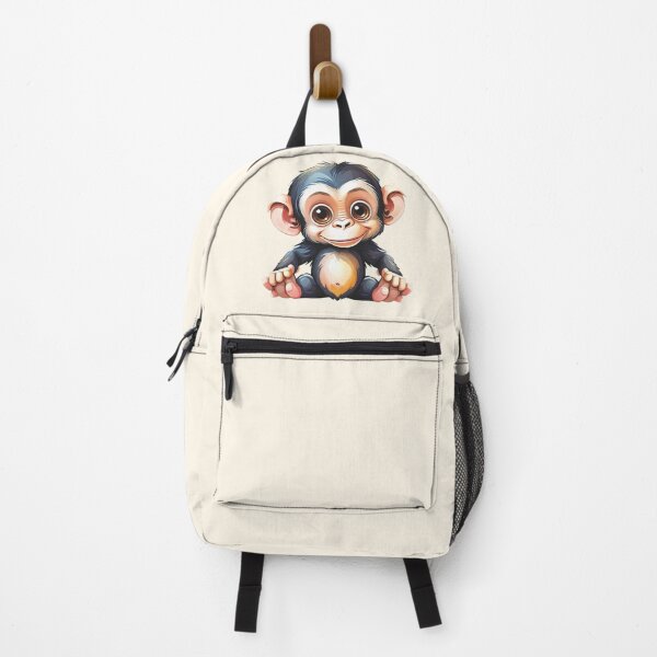 Item preview, Baby Chimpanzee - A smile for everyday life designed and sold by MoxisWatercolor.