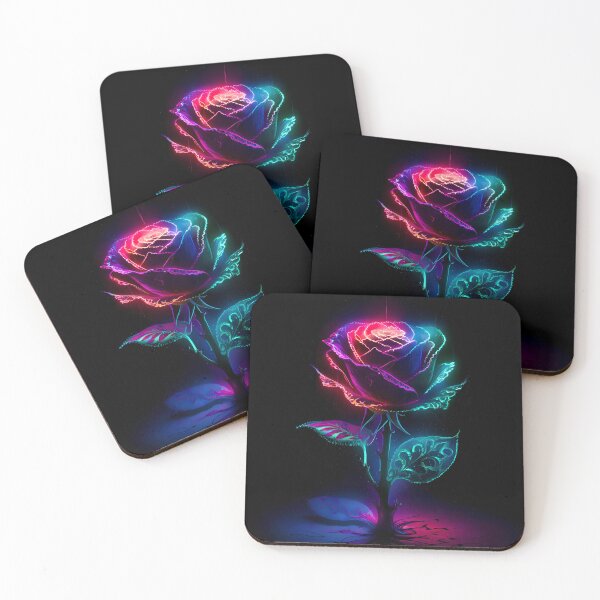 Item preview, Neon colored rose in the dark designed and sold by Paul-Place.