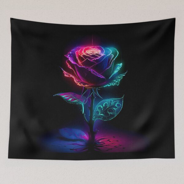 Item preview, Neon colored rose in the dark designed and sold by Paul-Place.