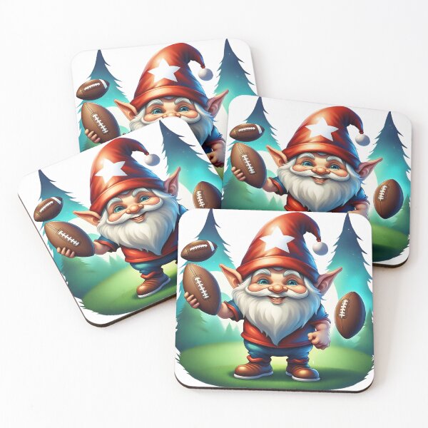 Item preview, Gnome American Football designed and sold by PrintCreations9.