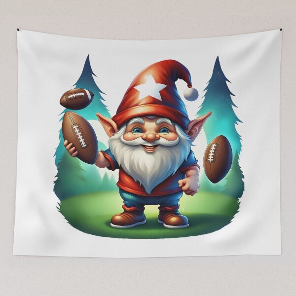 Item preview, Gnome American Football designed and sold by PrintCreations9.