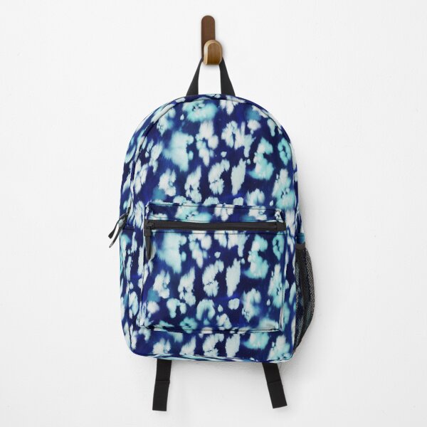 Item preview, Leopard feline animal skin blue designed and sold by Alessandro Remo Mazzoni Remotextiles.