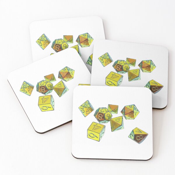 Item preview, Yellow Dice Set. Crit designed and sold by Tlemus9.