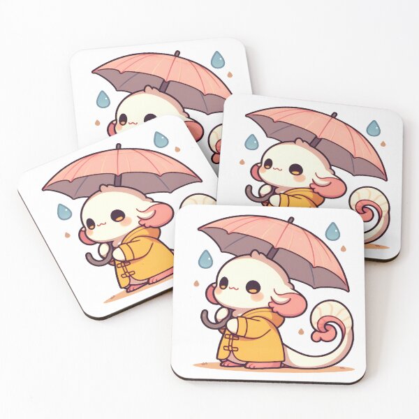 Item preview, Kawaii Hopeful Chimera: A Raincoat designed and sold by CanvasCutie.