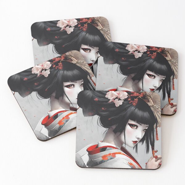 Item preview, Mariko - Aesthetic Elegance: The Seduction of the Geisha in Abstraction designed and sold by BPMagic.