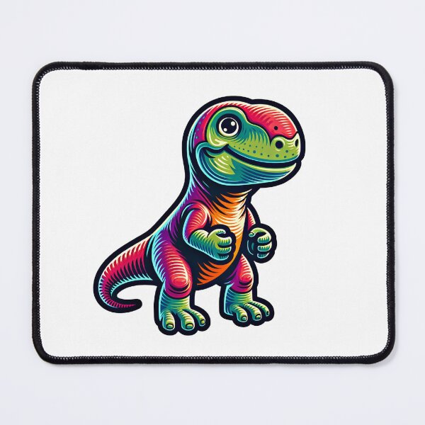Item preview, Iguanodon Roarsome Dino Mascot Sticker Fun & Quirky Addition To Your Collection designed and sold by RadoSta.