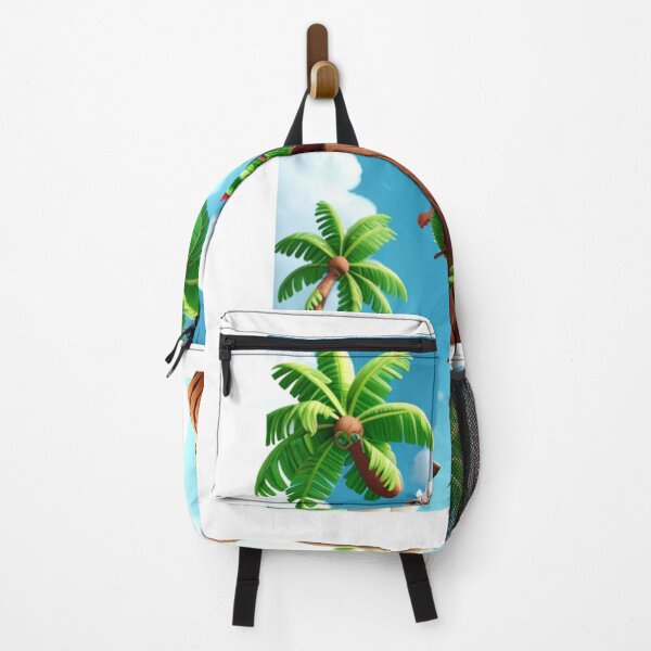 Item preview, Coconut cartoon with coconut tree climb Mobile Cover designed and sold by Mobile Cases Store.