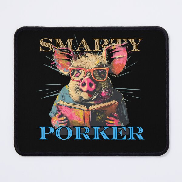 Item preview, Pig in Glasses Enjoying a Good Read - Fun Bookworm Shirt Design designed and sold by zax454.