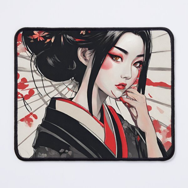 Item preview, Matsu - Aesthetic Elegance: The Seduction of the Geisha in Abstraction designed and sold by BPMagic.