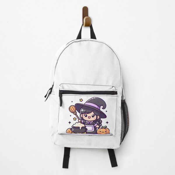 Item preview, Kawaii Smiling Witch With A Chef'S Hat designed and sold by CanvasCutie.