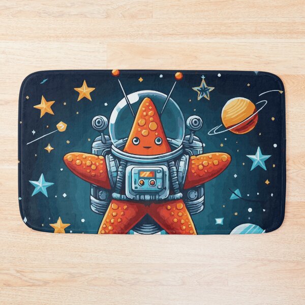 Item preview, Galactic Starfish Astronaut - Vibrant Space Adventure designed and sold by KirtidaOrg.