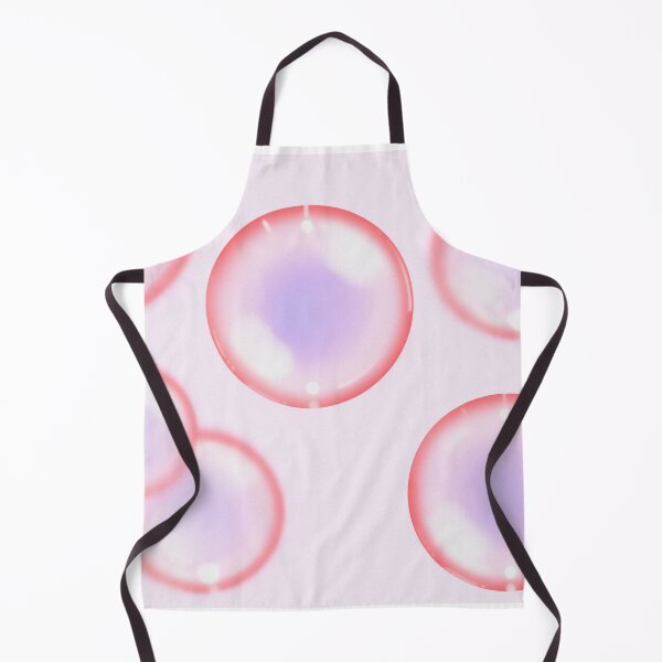 Item preview,  Red soap bubbles, retro abstract image, circles with noise designed and sold by Nastasiakhmnk.