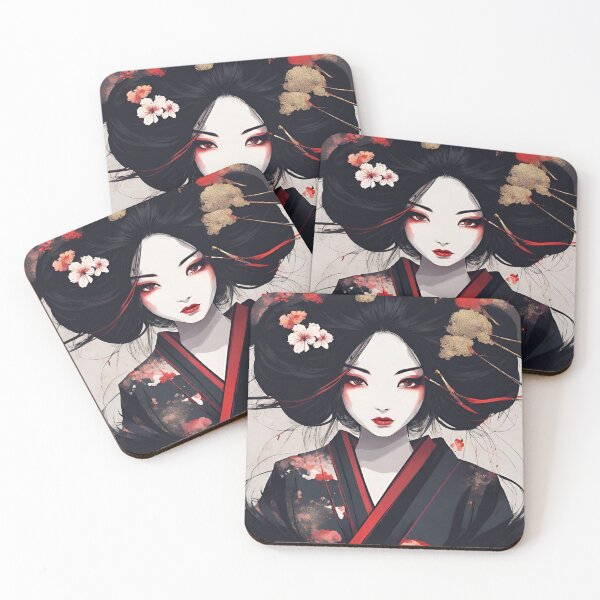 Item preview, Yoshiko - Aesthetic Elegance: The Seduction of the Geisha in Abstraction designed and sold by BPMagic.