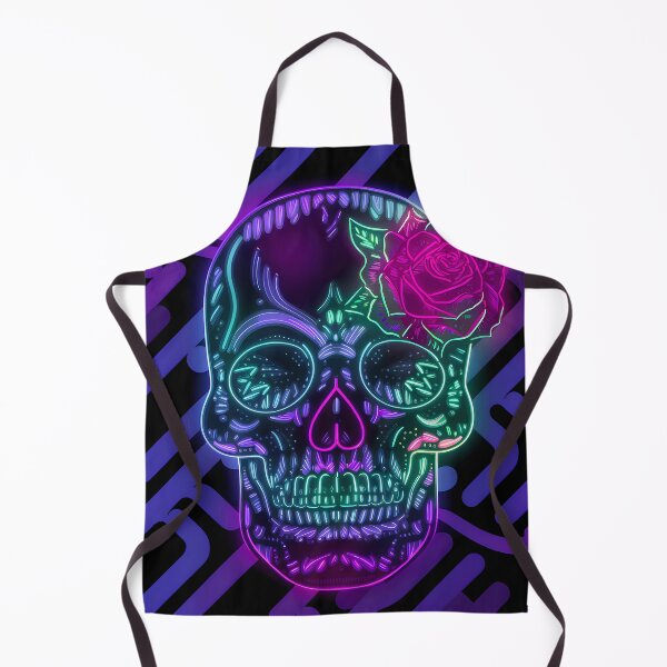 Item preview, Cool skull in neon colors designed and sold by Paul-Place.