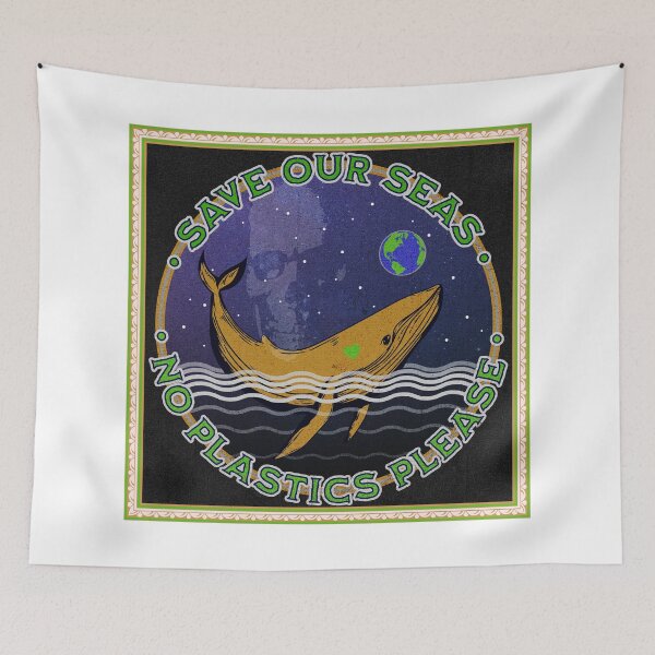 Item preview, Earth Day Save Our Seas No Plastics Please  designed and sold by ZeptepiTrends.
