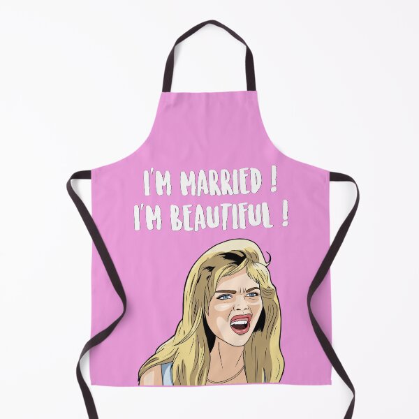 Item preview, I'm Married ! I'm Beautiful ! - Tania Degano - Muriel's Wedding (1994 Film) designed and sold by PopShopDesignFR.